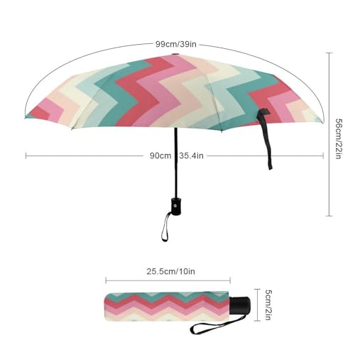 Parapluie fleurs de couleur pliant compact automatique à offrir