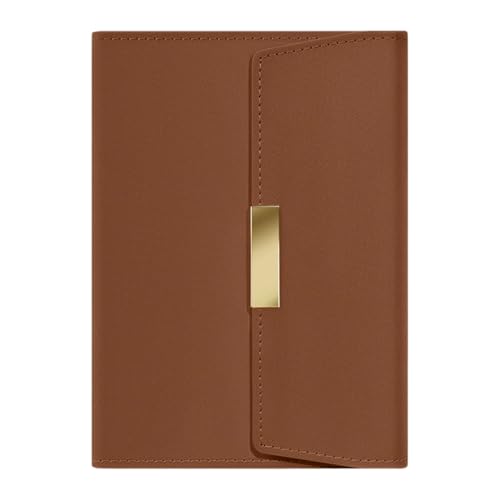 Carnet de notes ligné et journal professionnel à couverture rigide en cuir PU