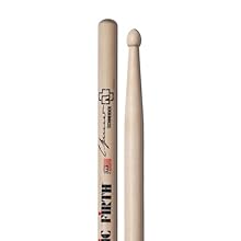 Features a tear drop tip A thick stick with a short taper Packs plenty of punch Crafted from premium USA Hickory Designed with Christoph Schneider, drummer and founding member of the band, Rammstein, named by Billboard magazine as Germany’s most succ...