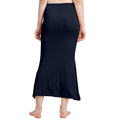Image of Amazon Brand - Anarva Women Cotton Blended Saree Shapewear Regular Petticoat Skirt For Saree