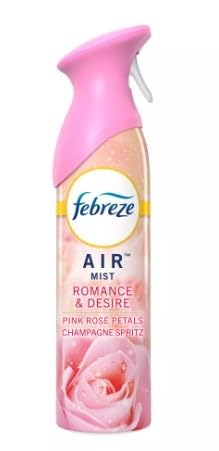 Febreze Air Mist Romanace and Desire 3 pack, Rose