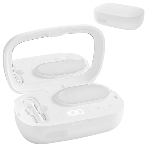 Felenny Ultrasonic Contact Lens Cleaner Portable Contact Lens Solution Fits Disposable Soft Lens, Electrical Colored Contact Lenses Cleaner for Travel & Home Use