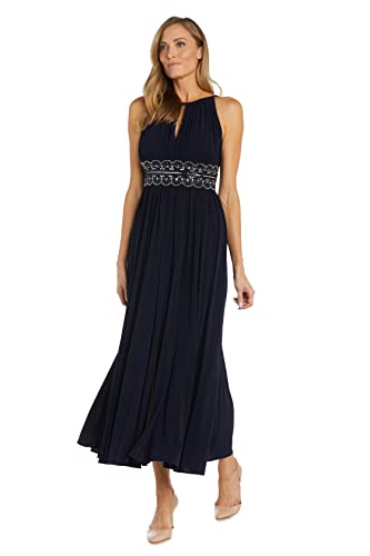 Image of R&M Richards Women's Beaded Waist Gown