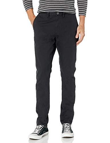 RVCA Men's Daggers Chino Pant, Black, 30