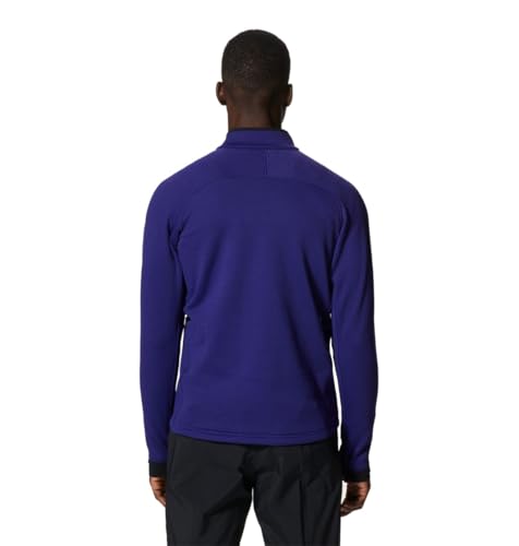 Image of Mountain Hardwear Men's Polartec Power Grid Half Zip Jacket | Stylish and Warm Jacket for All Outdoor Adventures