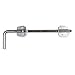 Cane Bolt,1/2 In. W,Silver