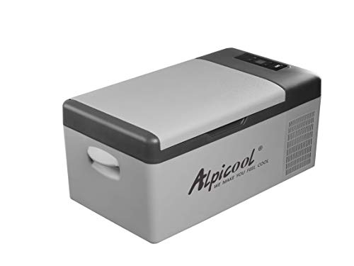 image for Alpicool C15 Portable Car Freezer,12 Volt Refrigerator, 16 Quart (15 L