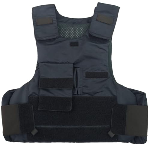 Gilet de protection balistique SK1 bleu foncé avec poche poitrine