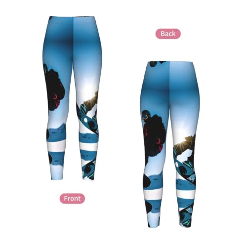 Leggings de compresión mujer evitan fatiga mallas snowboard suaves térmicas 4