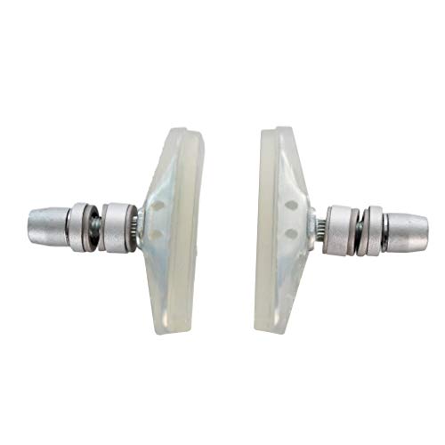 Kool Stop Flatland Pads, Threaded - Clear Pr #TOP11