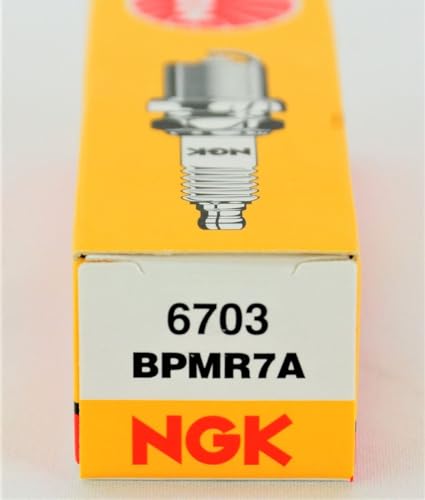 image for NGK (6703) BPMR7A Spark Plugs Individual Boxed - 2 Pack, Copper