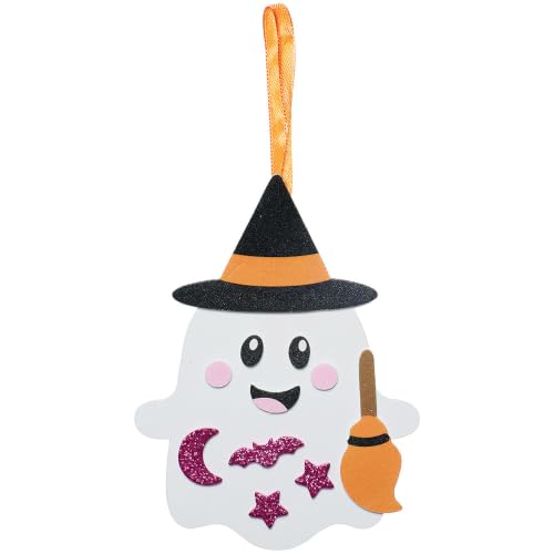 Baker Ross VC287 Ghost Mix & Match Decoration Kits - Pack of 8, Halloween Ghost Craft kit, Kids Halloween Decoration Activity — photo 4