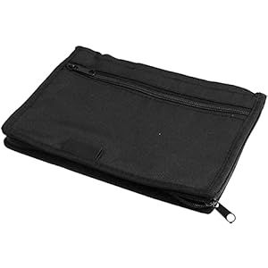 Car Glove Box Compartment Document Organizer, Multipurpose Soft Zippered Pouch Registration, Owner Manual Wallet Center Console Storage Case Pouch Holder for Card, Licenses, Registration Document
