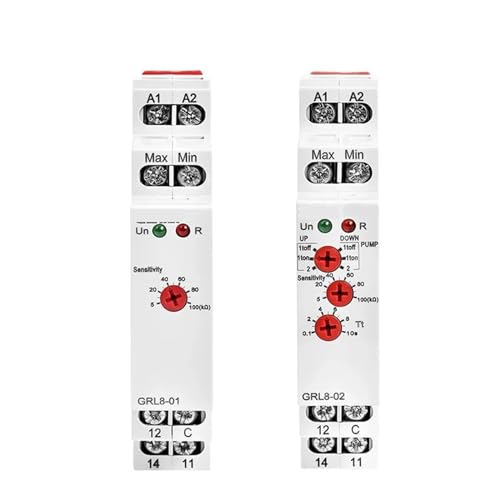 Relé de control de nivel GRL8 industrial con sensor de alta precisión contra la corrosión 4
