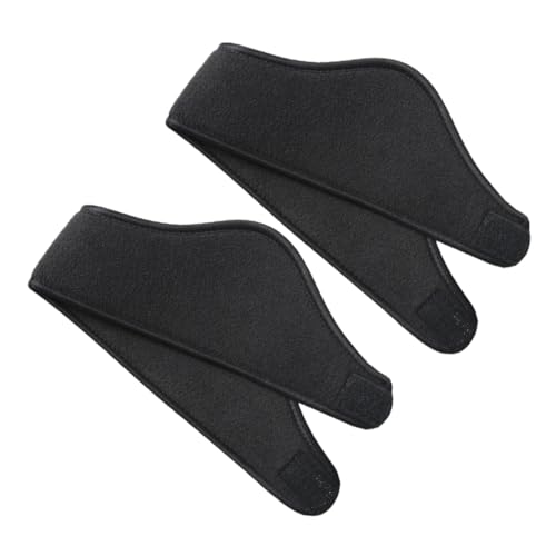 FRCOLOR 2 Pcs Unisex Outdoor Ear Warmers Knit Headband Earmuffs Heating Protection for Sports