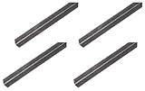 Alberts 4er Set Winkelprofil | Stahl | 2000 x 15 x 15 x 1,2 mm