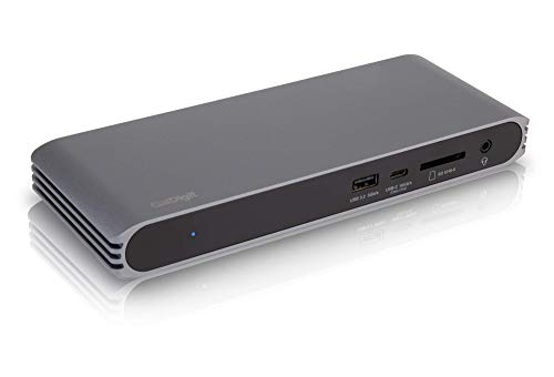 CalDigit USB-C Pro Dock Thunderbolt 3ケーブル (0.7m)付き USB-Cドッキングステーション DisplayPort 1.2 x 2［USBCProDock-JP07-SG-AMZ］