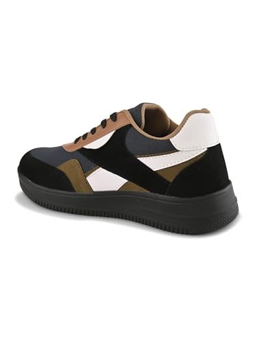 Image of Centrino Men's Sneakers | Cushioned Insole Comfortable Shoes | Trendy & Stylish Modern Sneakers | Durable Lightweight Sole Casual Walking Footwear (8180)