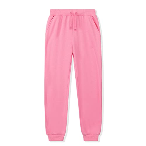 Image of Kid Nation Kids Unisex Soft Brushed Fleece Casual Pull On Jogger Sweatpants with Pockets for Boys or Girls