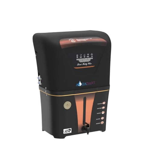 Image of AquaDart Copper RO Water Purifier RO + UV + UF + TDS Controler + Full Automatic 12L (BLACK)