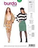 Klar zu bedienen Burda 6184 Schnittmuster Rock (Damen, Gr. 34-44) Level 2 leicht
