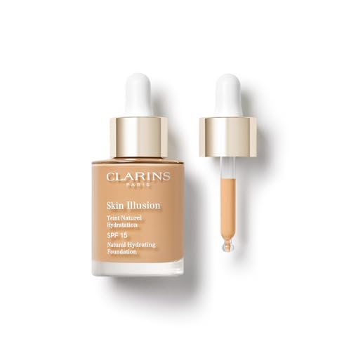 Image of Clarins Skin Illusion Foundation SPF15 111 Auburn 30ml