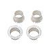 1A-NBY 4Pcs Brake Clutch Pedal Shaft Pivot Bushing Kit For 1955-1992 Chevy Models Replaces# 3798256, 3769306, 3709591, 3965692, 1247439, 15594358
