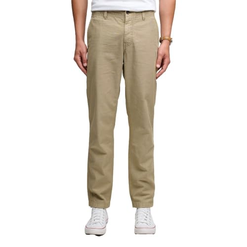 Pantalon chino lavé fuselé Superdry - vue 2