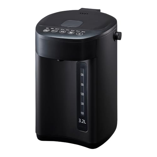 simplus �d�C�|�b�g �ȃG�l���[�h �ۉ� �}�C�R���� ��e�� �|�b�g �J���L���� �󕰂��h�~ ���x���� �d�C�|�b�h �V���v���X SP-PD32 (�u���b�N, 3.2L)