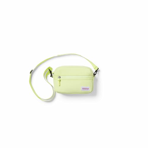 Image of American Tourister Era | 3 Ltrs | 3 Compartments | Adjustable Strap | Crossbody Bag | 1 Year International Warranty | Lime