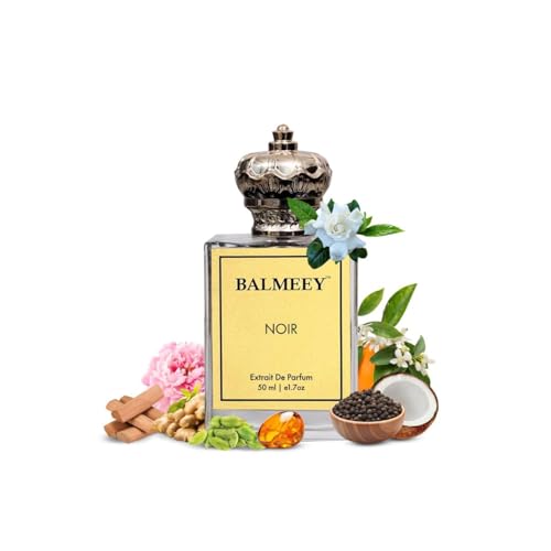 Image of Noir Unisex Perfume | Long Lasting Eau De Parfum for Men & Women | Premium Musky & Woody Fragrance | Bold Everyday Perfume | 50ml EDP