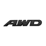 3D Chrome Metal AWD Car Emblem Large All Wheel Drive Logo Badge OFF Road Sticker Pickup Truck Decal...