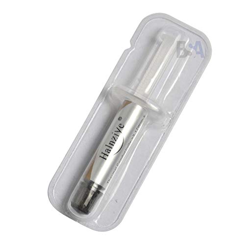 10 PCS Pasta Termica Siringa 1g HY710 Grigio > 3,17 W/m-K Range Temperatura -30 +240 °C Contenuto Totale 10g Grasso Termico Thermal Paste Raffreddamento