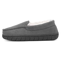 The Slipper Company Otis Boys Grey Moccasin