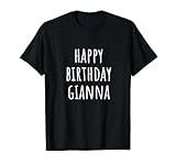 Cute Happy Birthday Gianna Apparel