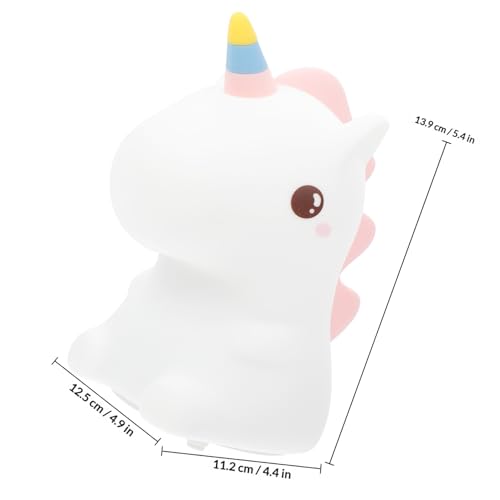 Lámpara de Noche Unicornio de Silicona LED ERINGOGO miniatura 2