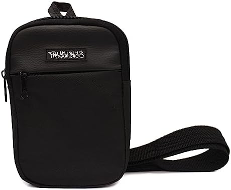 Shoulder Bag Bolsa Masculina Transversal Pochet Lateral Slim (pre...