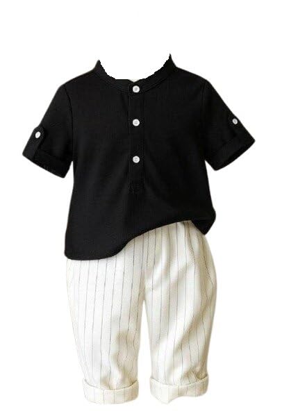 Baby Boy Cotton Solid T Shirt and Shorts Set Short Sleeve Hosiery Comfortable Kids Outfit Daily Dress-picture-44
