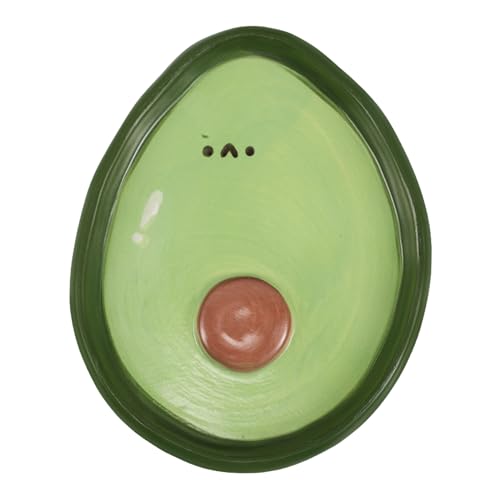 Mipcase Plato Cerámico Adorable Diseño De Plato Decorativo Para Snacks y Aperitivos Para Desayunos y Para El