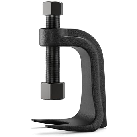 HTOMT Ball Joint Separator for Cars Trucks and SUVs,Universal Ball Joint Removal Tool Extends Up to 2 3/8 Inches Ball Joint Puller Extractor Compatible with Ford Lincoln Mercury Cover