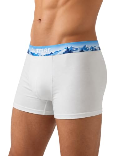 Image of Bummer Printed Micro Modal Trunks Underwear for Men - Ultra Soft & Breathable, 3 Times Softer Than Cotton, Anti-Bacterial, Stretchable for Ultimate Comfort & Style, Pack of 1 (A Shark Tank Product)