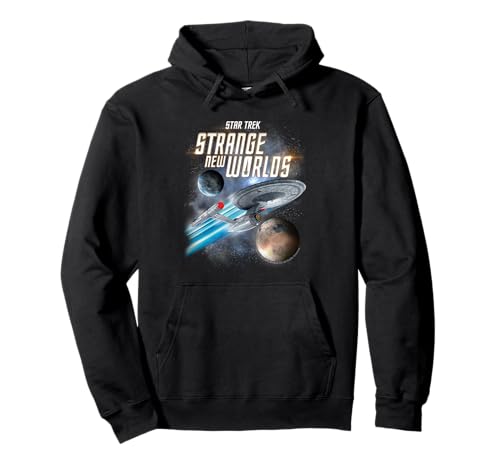 Star Trek Strange New Worlds Enterprise Pullover Hoodie
