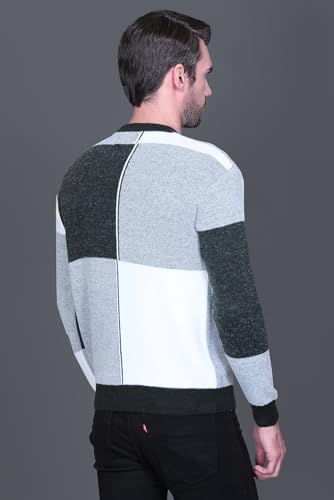 Image of GODFREY Full Sleeve Woolen Sweater for Man Winter Wear - Round Neck Pullover Regular Fit