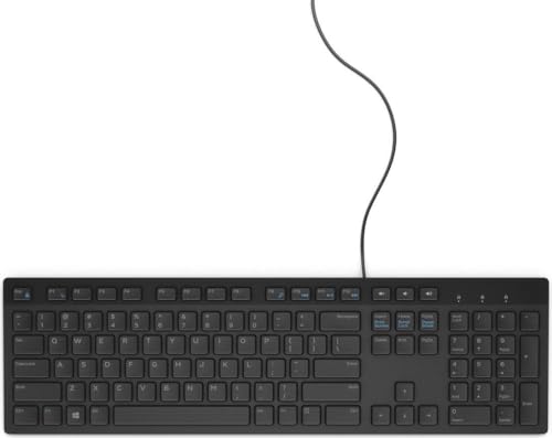 Dell KB216 Clavier USB Taille Complète (100 %) QWERTY Noir Version Américaine 0739P7