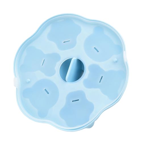 ベアモールド | シリコン 6キャビティ 簡単リリース型 - チョコレート フォンダン 型 | ベーキング クッキー装? カップケーキトッパー製作 粘土 樹脂 エポキシ ガムペースト 家庭キッチン用