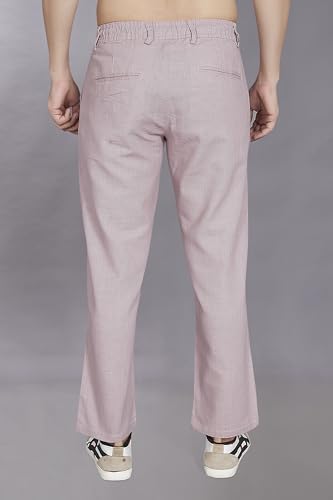 Image of DIVISIVE Men's Relaxed Fit Cotton Linen Blend Trousers