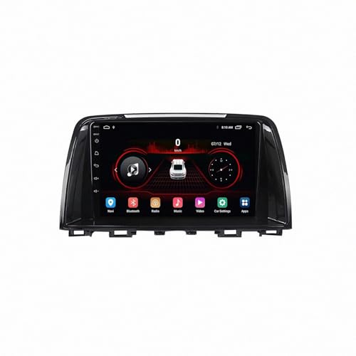 Navegador satelital Mazda 6 con hardware de 4 núcleos y mapas de Europa