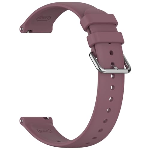 TRIPLE RIVER�EFor GARMIN �����o���h �V���R�� �� 18MM �t�H�A�����i�[ Forerunner 265S 255S Music Vivoactive Venu 3S 2S 4S(�J�[�L���b�h)