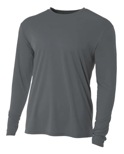 Image of Hardcore Men's Long Sleeve Loose Fit Rash Guard Surf Shirt Water Sports Swimwear