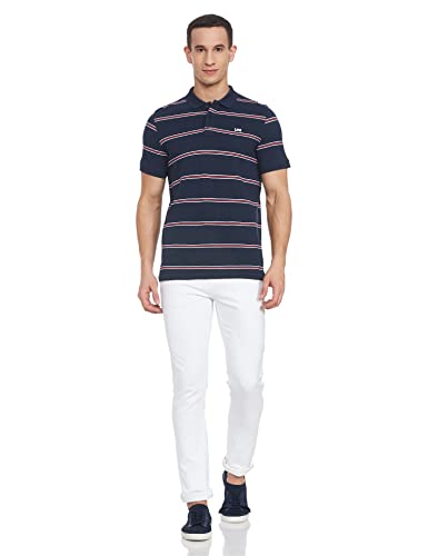 Image of Lee Men's Striped Regular Fit T-Shirt